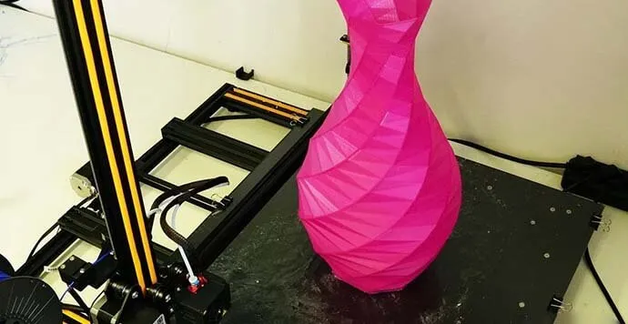 Creality CR-10 S5 ile Büyük Vazo Baskı