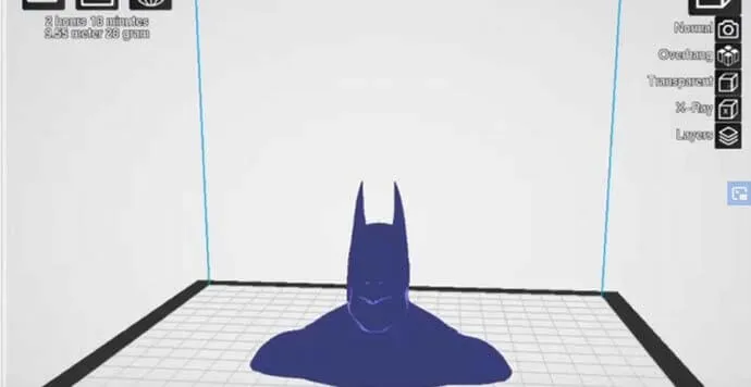 Creality Slicer Arayüzü