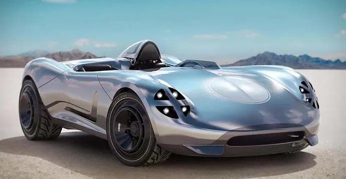 Hackrod'dan 3D Baskılı Araba La Bandita