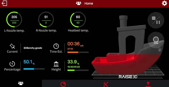 Raise3D Pro2 Plus Yazılım