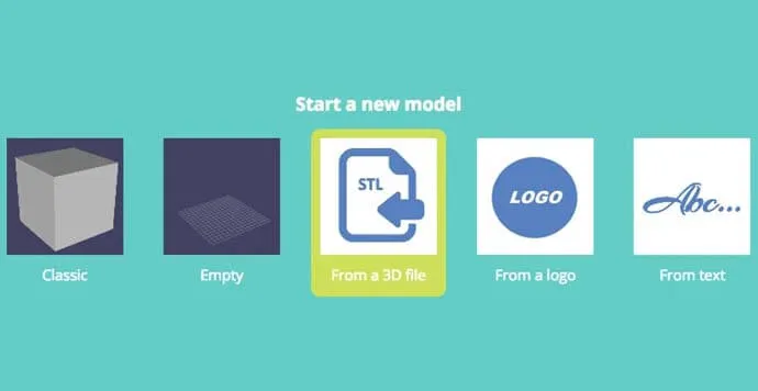 STL Dosyasını İçeri Aktar