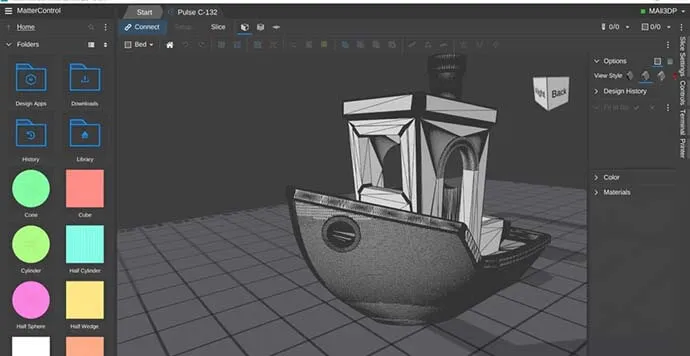 MatterControl 3D Model Dilimleme Programı