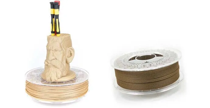 ColorFabb - WoodFill (Ağaç) ve CorkFill (Mantar) Filament