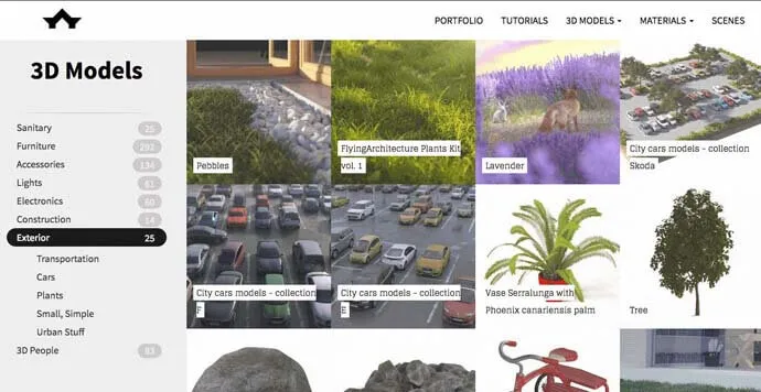 Grafik Tasarım / Görsel Efektler İçin Ücretsiz 3D Model Siteleri