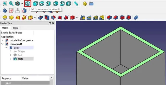 FreeCAD - Kalınlık Vermek