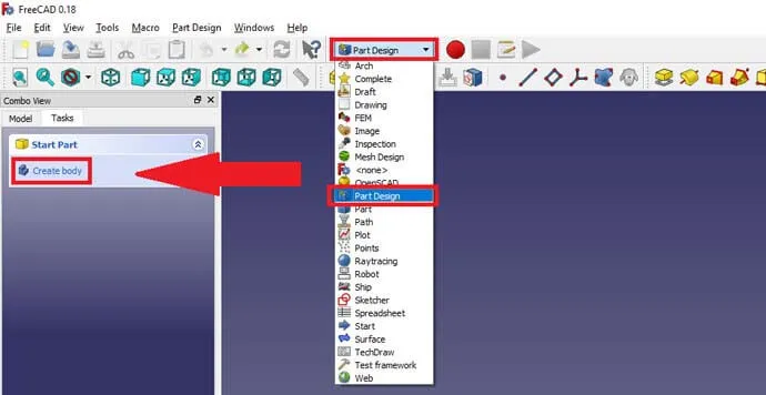 FreeCAD - Taban Çiz