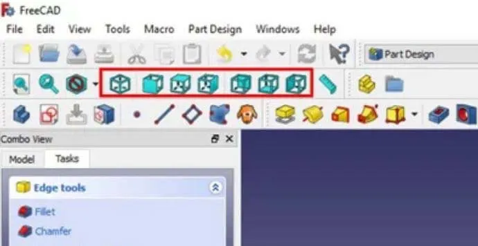FreeCAD - Nesneleri Taşıma ve Farklı Görünüm Pencereleri