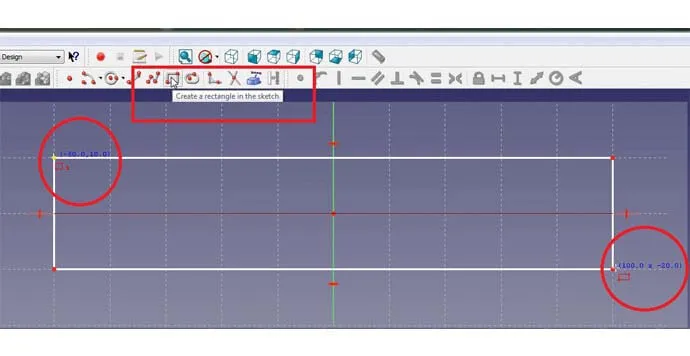 FreeCAD - Taban Çiz