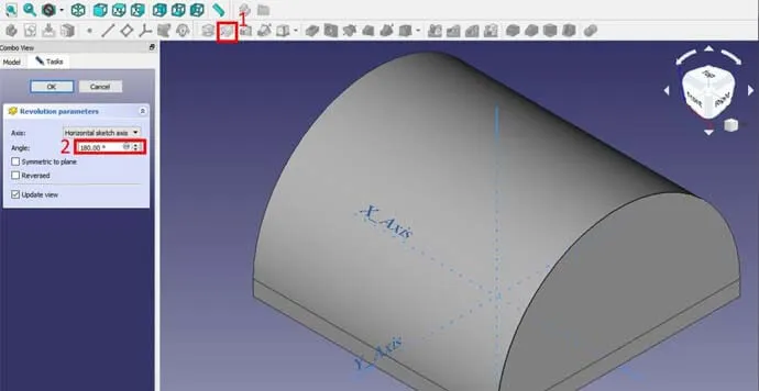 FreeCAD - Revolution