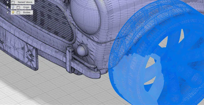 Fusion 360'da Gelişmiş Mesh Modelleme
