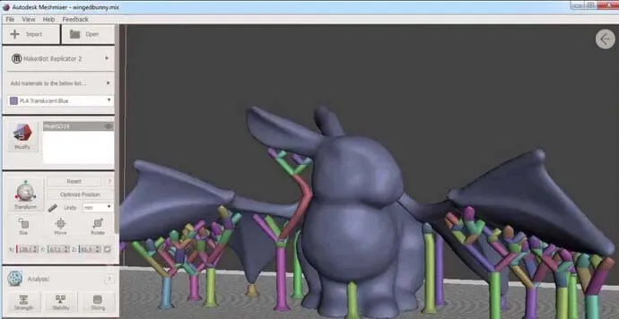 Meshmixer Model Düzenleyici