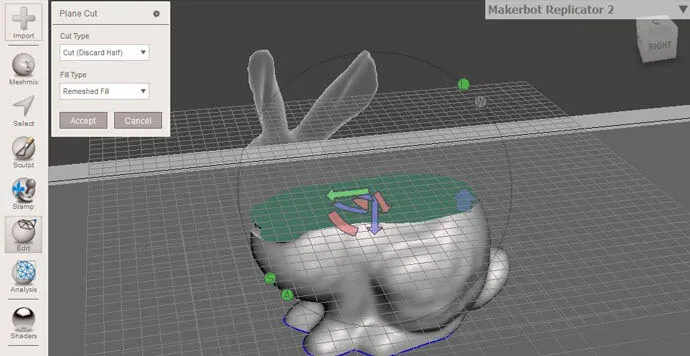 Düz Yüzey Oluşturma ve Kesme