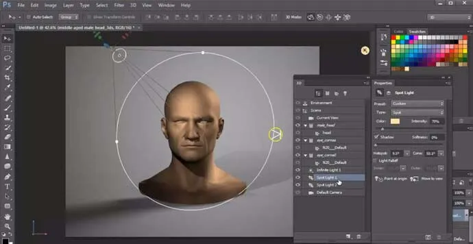 Photoshop CC - 3D Model