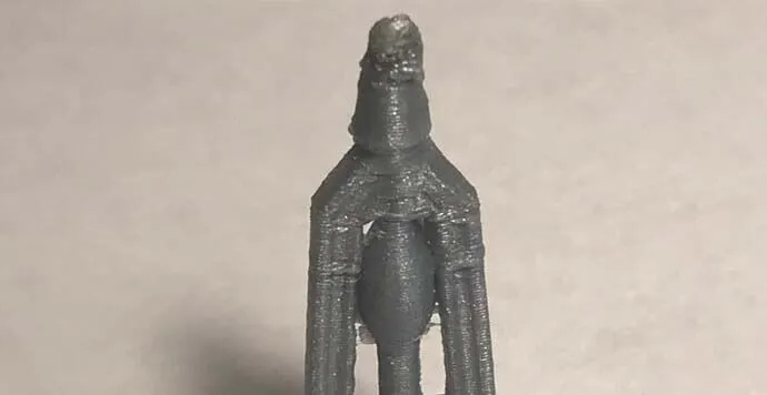 PLA Filamentte Nozzle İçin Kötü Sıcaklık Belirtileri