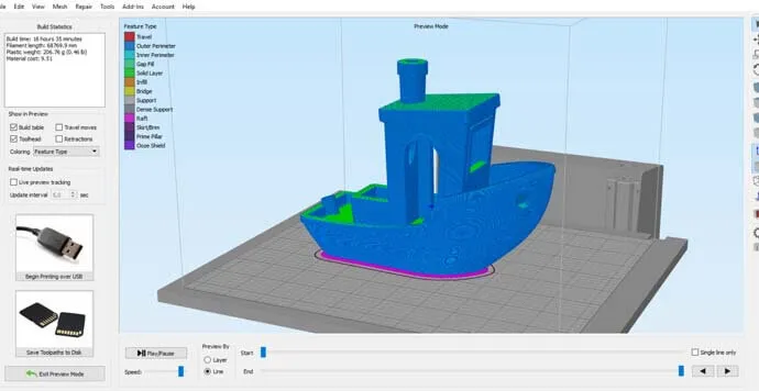 Simplify3D 3D Model Dilimleme Programı