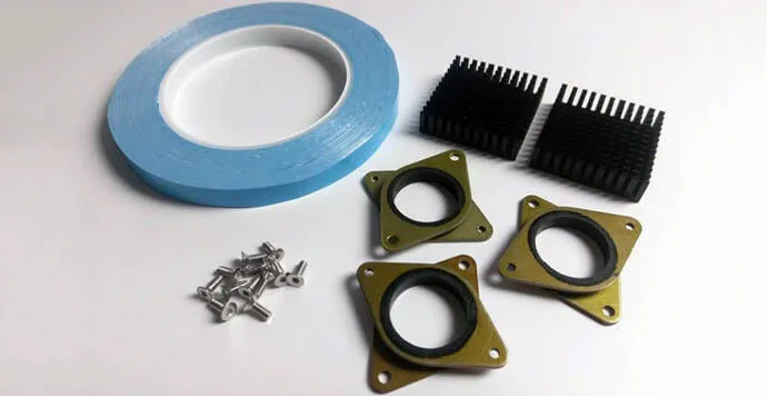 Motorların sesini kısmak için damper kullanılmaktadır