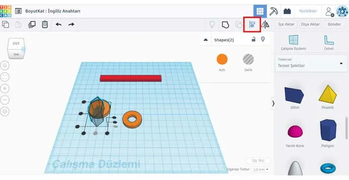 Tinkercad - Ağız Kısmını Tasarla_4